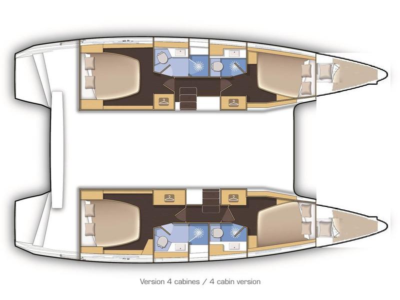 Book yachts online - catamaran - Lagoon 42 - Aura - rent