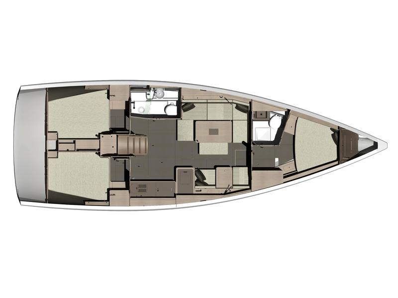 Book yachts online - sailboat - Dufour 410 Grand Large - Dolin - rent