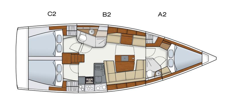Book yachts online - sailboat - Hanse 415 - Valun - rent