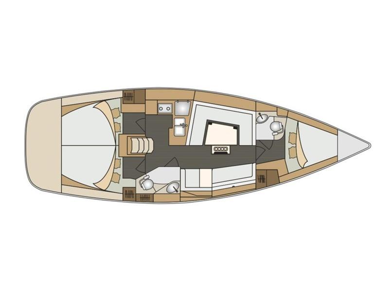 Book yachts online - sailboat - Elan Impression 40 - Dos Bandidos with A/C - rent
