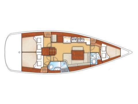 Book yachts online - sailboat - Oceanis 40 - Arion/Refitted 2016 - rent