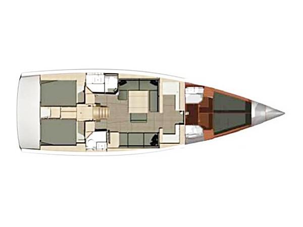 Book yachts online - sailboat - Dufour 500 GL - Nirvana - rent