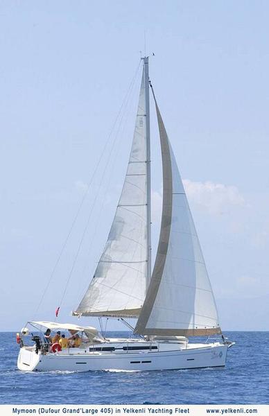 Book yachts online - sailboat - Dufour 405 GL - Mymoon - rent