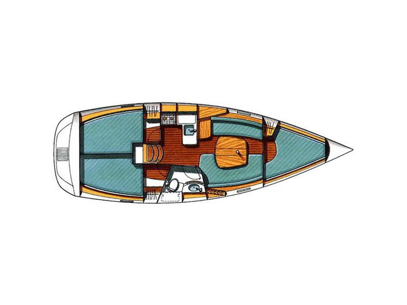 Book yachts online - sailboat - Oceanis 331 - Wind 1 - rent