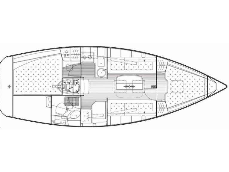 Book yachts online - sailboat - Bavaria 31 Cruiser - Jelsa (GPS in cockpit, solar panels) - rent