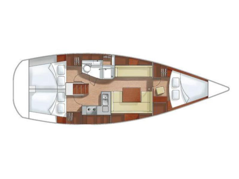Book yachts online - sailboat - Hanse 370 - Sea Horse - rent
