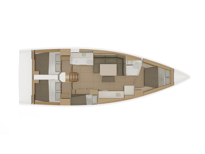 Book yachts online - sailboat - Dufour 430 - AIR PRINCESS - rent