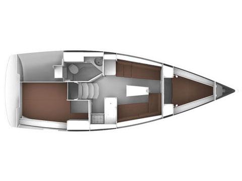 Book yachts online - sailboat - Bavaria Cruiser 33 - HOMEOFFICE - rent