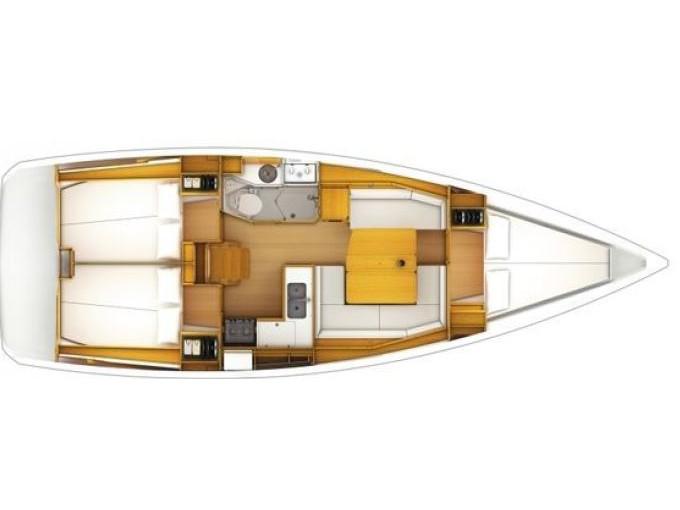 Book yachts online - sailboat - Sun Odyssey 36i - Bella - rent