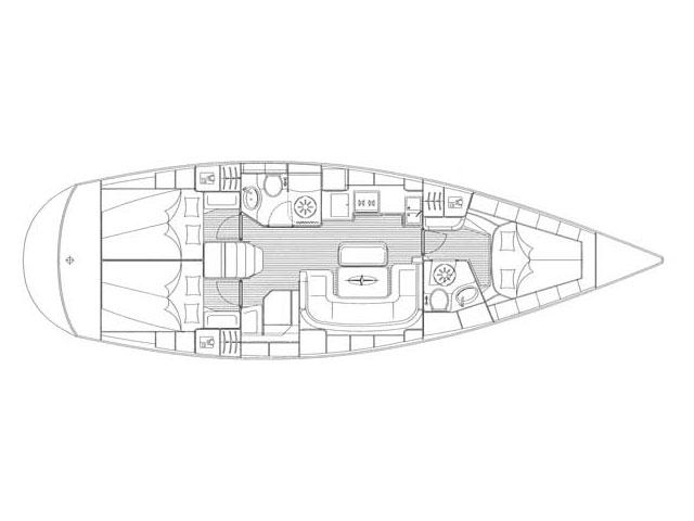 Book yachts online - sailboat - Bavaria 42 Cruiser - EC- 42B-05-G - rent