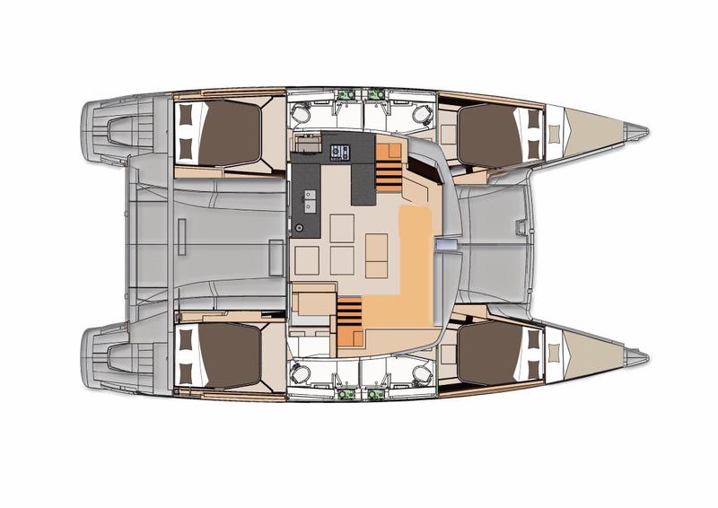 Book yachts online - catamaran - Helia 44 - HELIA - AC and generator - rent