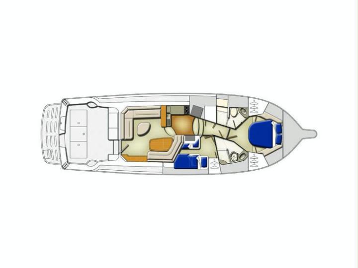 Book yachts online - motorboat - Riviera 42 (2006) - LIMINI - rent