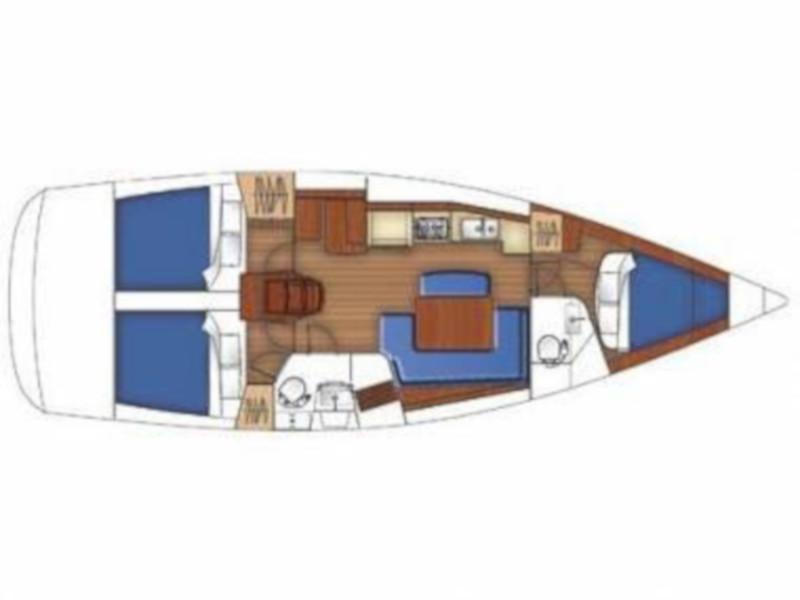 Book yachts online - sailboat - Oceanis 40 - DINKI DI - rent