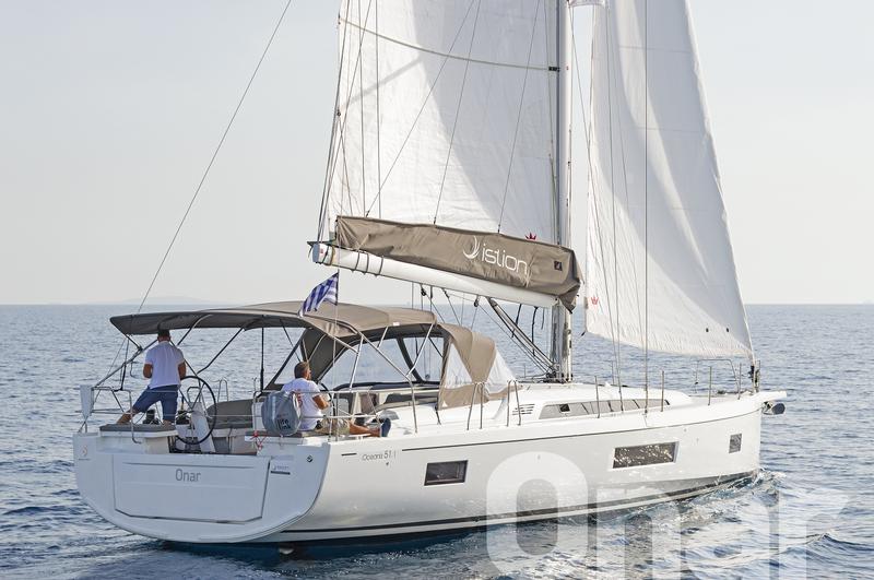 Book yachts online - sailboat - Oceanis 51.1 (4+1 cab) A/C &amp; GEN. - ONAR - rent