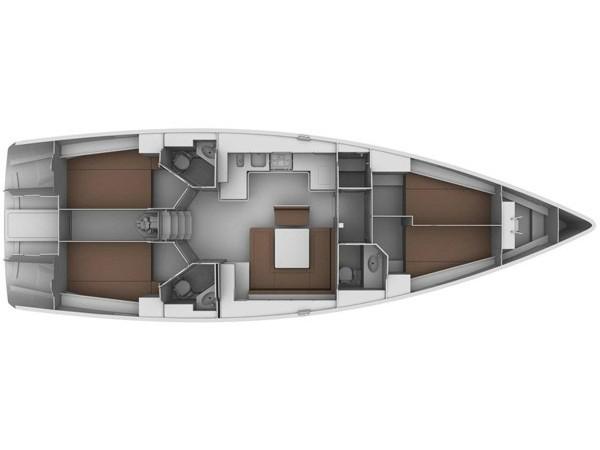 Book yachts online - sailboat - Bavaria Cruiser 45 - Anna Maria - rent