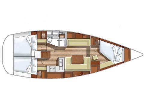 Book yachts online - sailboat - Hanse 400 - HEIDI - rent