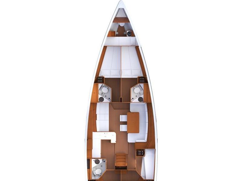 Book yachts online - sailboat - Jeanneau 53 - Maria Favorita - rent