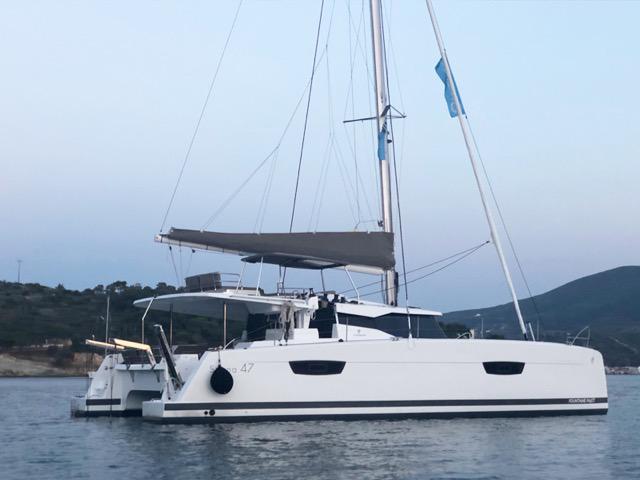 Book yachts online - catamaran - Fountaine Pajot 47 SAONA(GEN,AC,WATERMAKER) - Aqua - rent