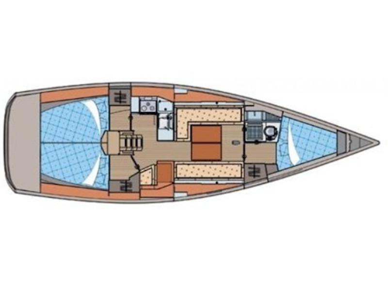 Book yachts online - sailboat - Elan 350 Performance - Tango - rent
