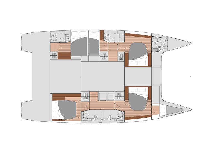 Book yachts online - catamaran - Fountaine Pajot Saona 47 - Ancora Reha - rent