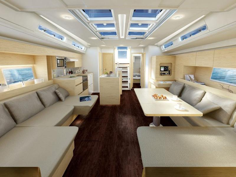 Book yachts online - sailboat - Hanse 588 - Leah - rent
