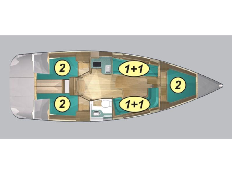 Book yachts online - sailboat - Maxus 33.1 RS Prestige - MARY JANE  - rent