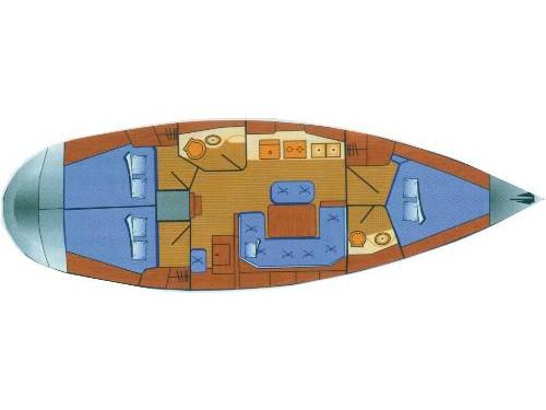 Book yachts online - sailboat - Bavaria 41 - Bebela - rent
