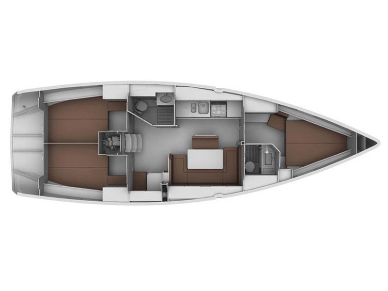 Book yachts online - sailboat - Bavaria 40 Cruiser - Ikaros - rent