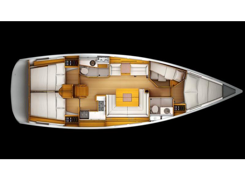 Book yachts online - sailboat - Sun Odyssey 449 - CELENA III - rent