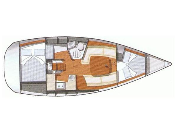 Book yachts online - sailboat - Sun Odyssey 32 i - Čikat - rent