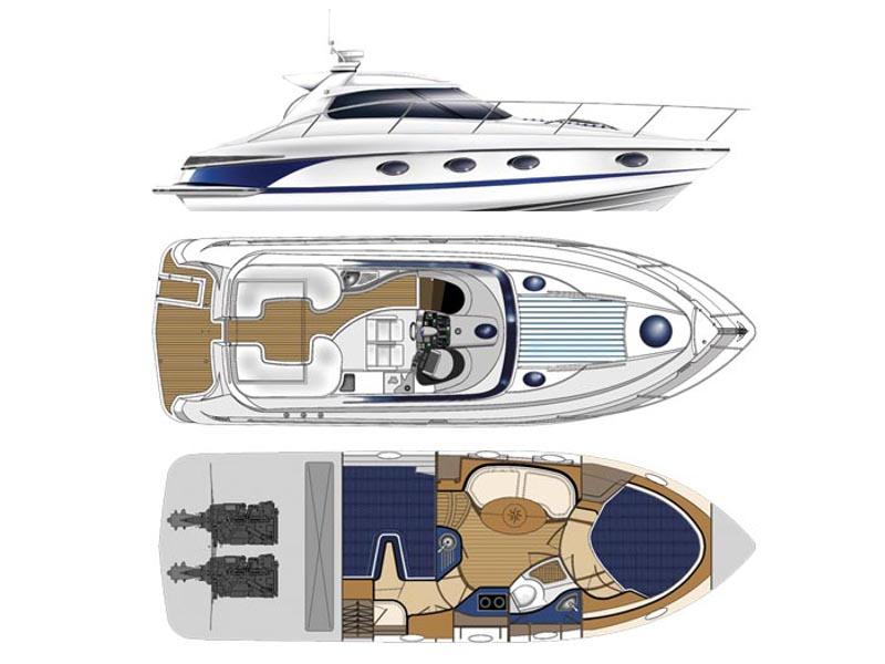 Book yachts online - motorboat - Elan Power 35 - MARTA II - rent