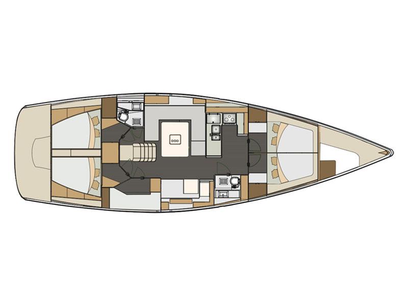 Book yachts online - sailboat - Elan Impression 50 - Fines de Claires - rent