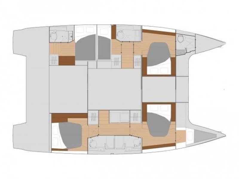 Book yachts online - catamaran - Saona 47 - Freja - rent