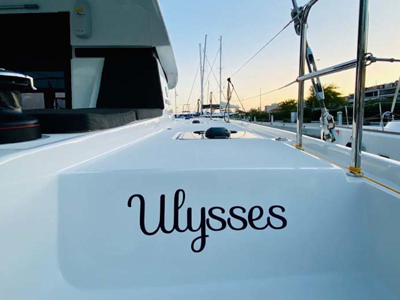 Book yachts online - catamaran - Lagoon 42 - Ulysses - rent