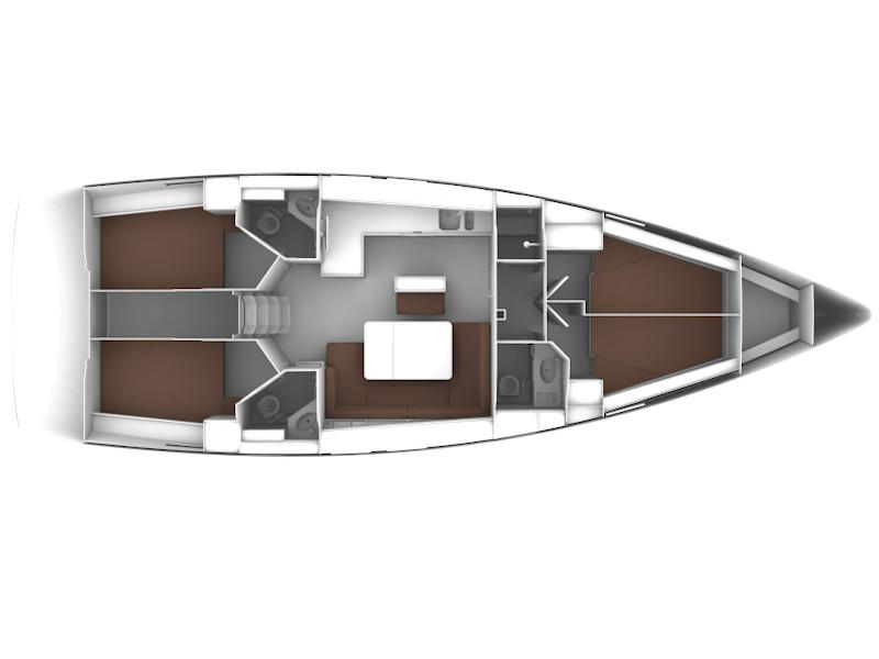 Book yachts online - sailboat - Bavaria 46 - Linda - rent
