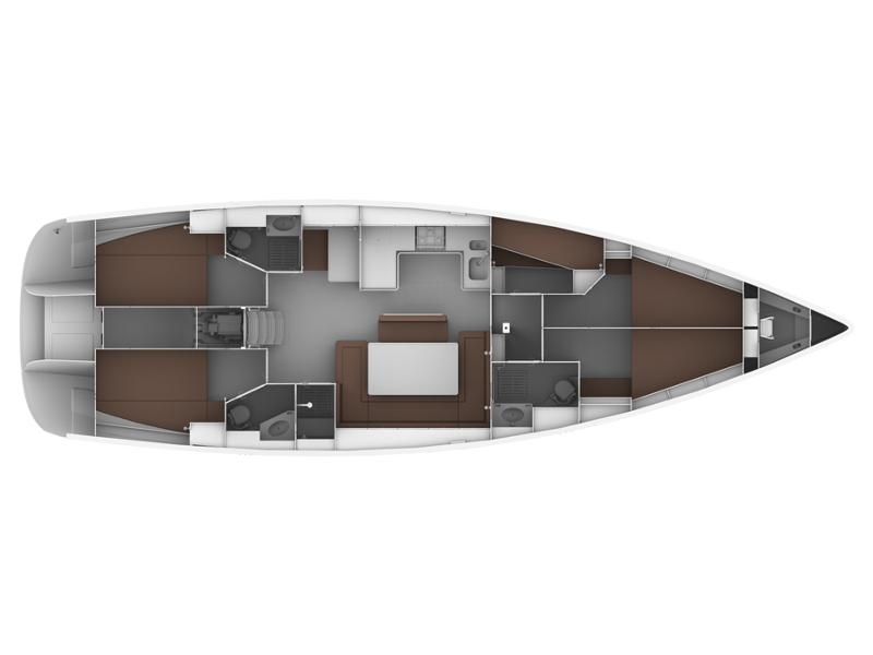 Book yachts online - sailboat - Bavaria Cruiser 50 - Aladar - Solar Panel - rent