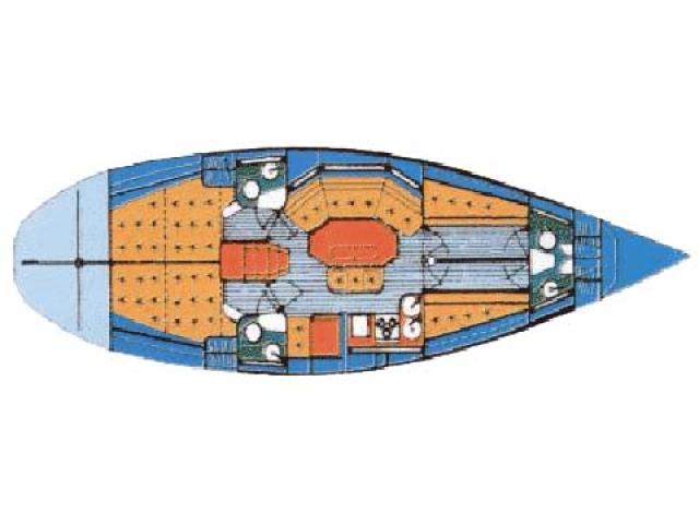 Book yachts online - sailboat - Elan 431 - Kurba mala - rent