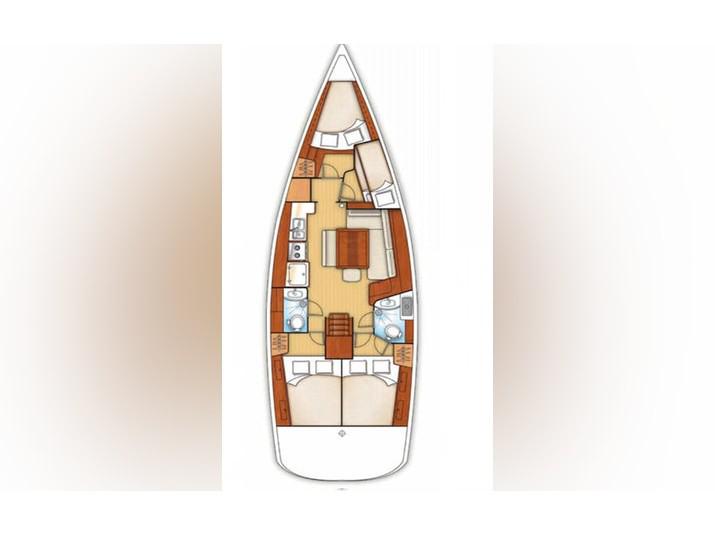 Book yachts online - sailboat - Oceanis 43.4 - Alfasyr - rent