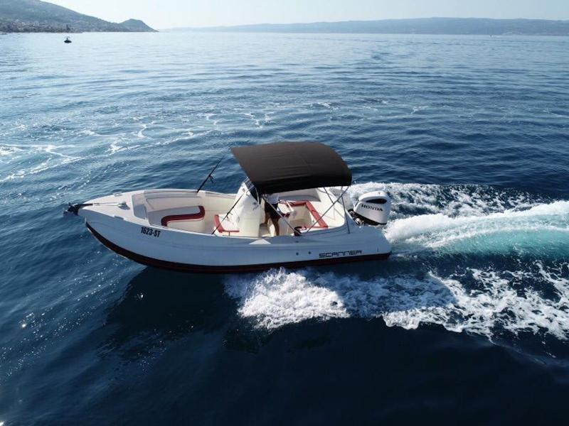 Book yachts online - motorboat - Scanner 710 - no name - rent