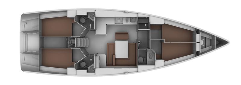 Book yachts online - sailboat - Bavaria 45 Cruiser - Fair Wind - rent