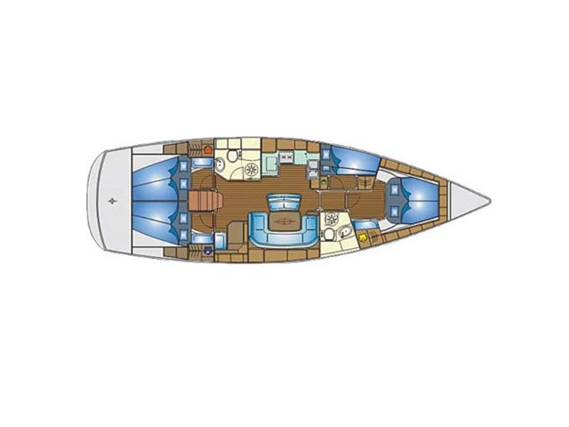 Book yachts online - sailboat - Bavaria 46 - Esperanza - rent