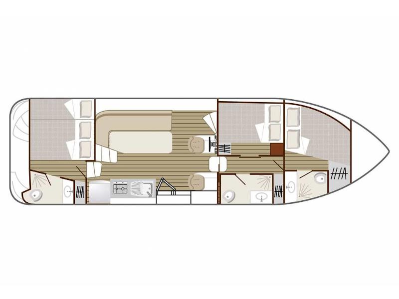 Book yachts online - motorboat - Confort 1100 - CONCERTO II FR - rent
