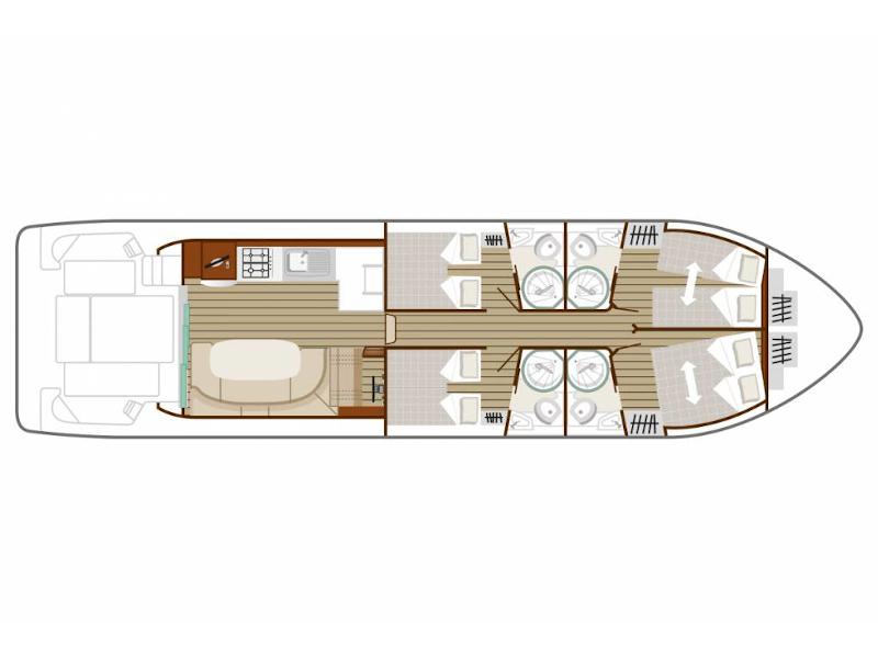 Book yachts online - motorboat - Octo Fly C - BERLIN DE - rent