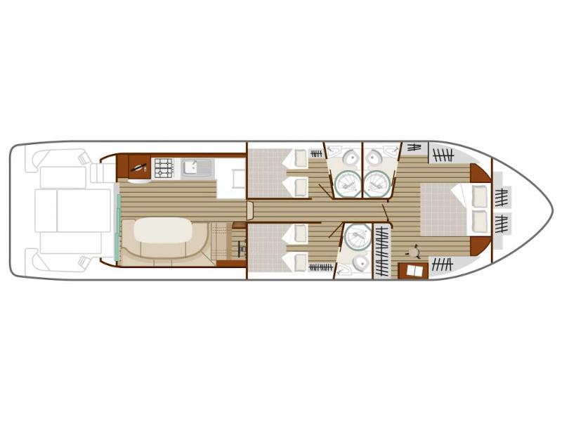 Book yachts online - motorboat - Sixto Fly C - LUTZELBOURG FR - rent