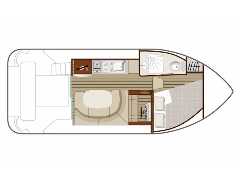 Book yachts online - motorboat - Estivale Duo - LUXEUIL-LES-BAINS FR - rent
