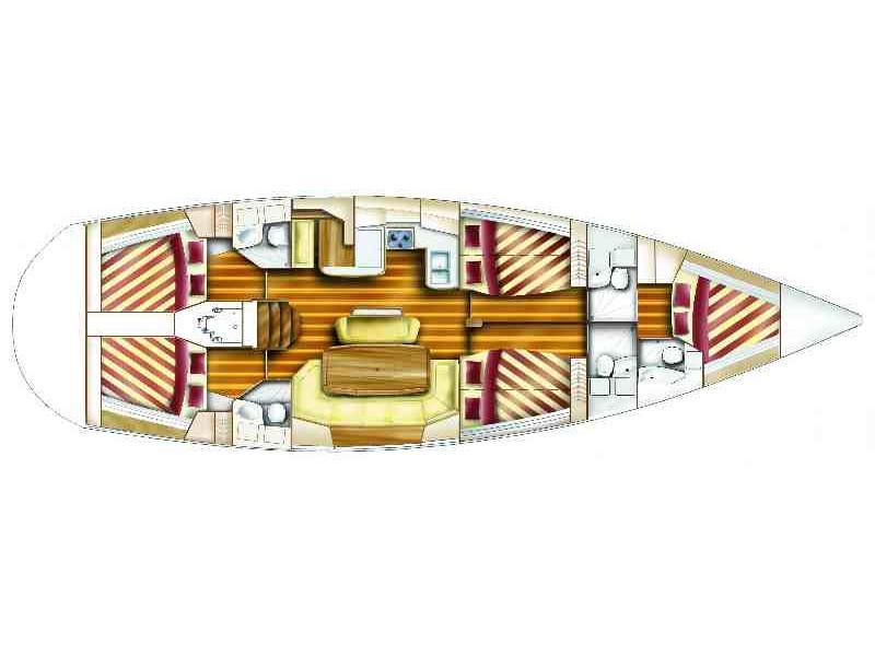 Book yachts online - sailboat - Gib Sea 51 - Cinderella - rent