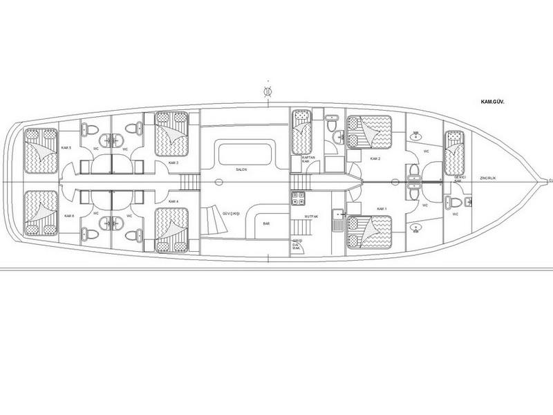 Book yachts online - other - Gulet Sirena - Sirena - rent