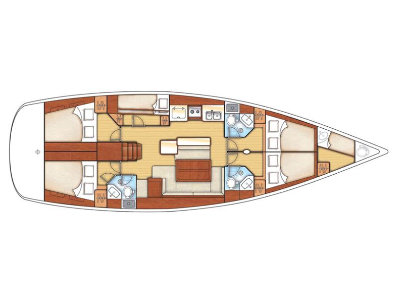 Book yachts online - sailboat - Oceanis 50 Family - Opera - rent