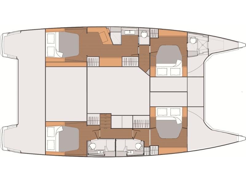 Book yachts online - catamaran - Saba 50 - Marci - rent