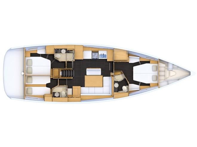 Book yachts online - sailboat - Jeanneau 54 - Storm Dancer II - rent